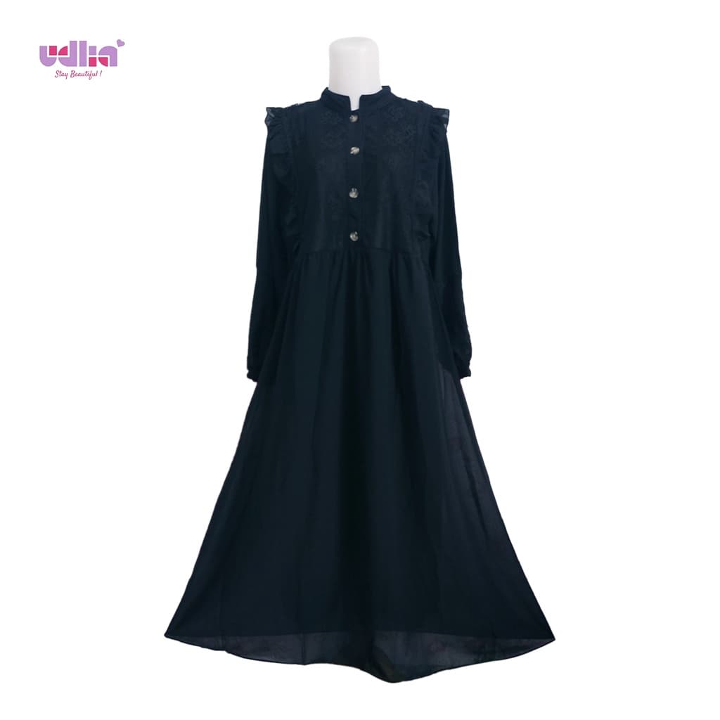 Elegant Long Sleeve Modest Dress 6