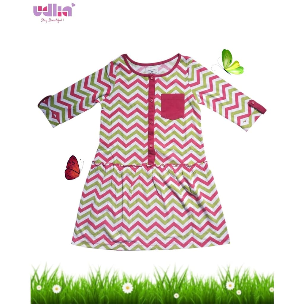 Stylish Modest Dress with Contemporary Design 5