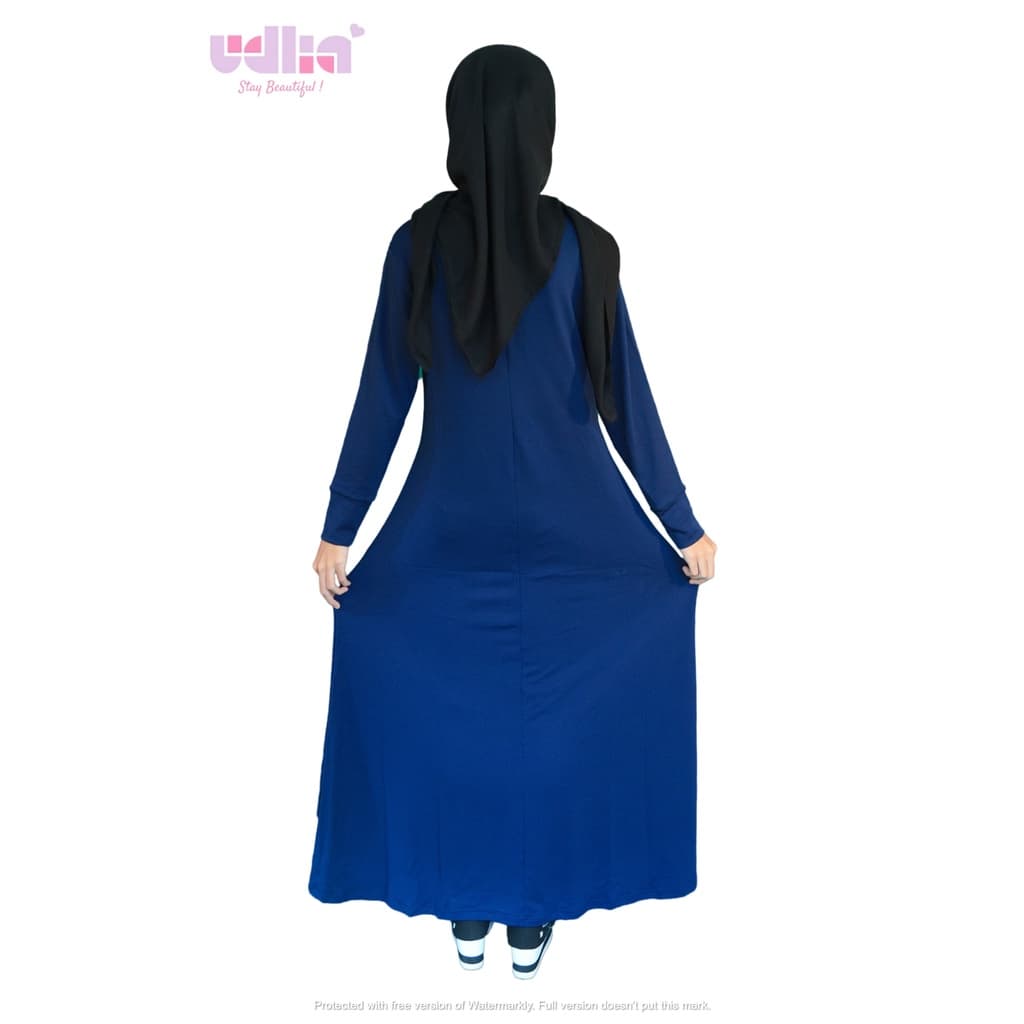 Premium Long Dress with Modest Sleeves 2