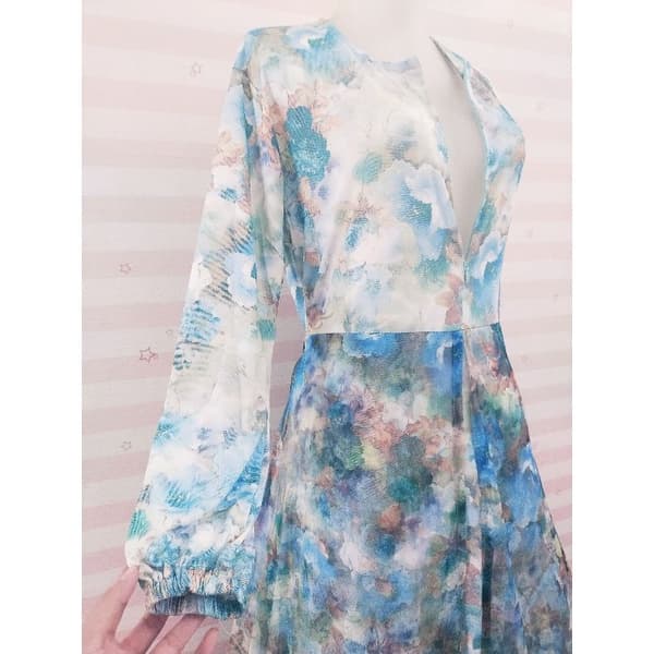 Premium Long Dress with Modest Sleeves 3