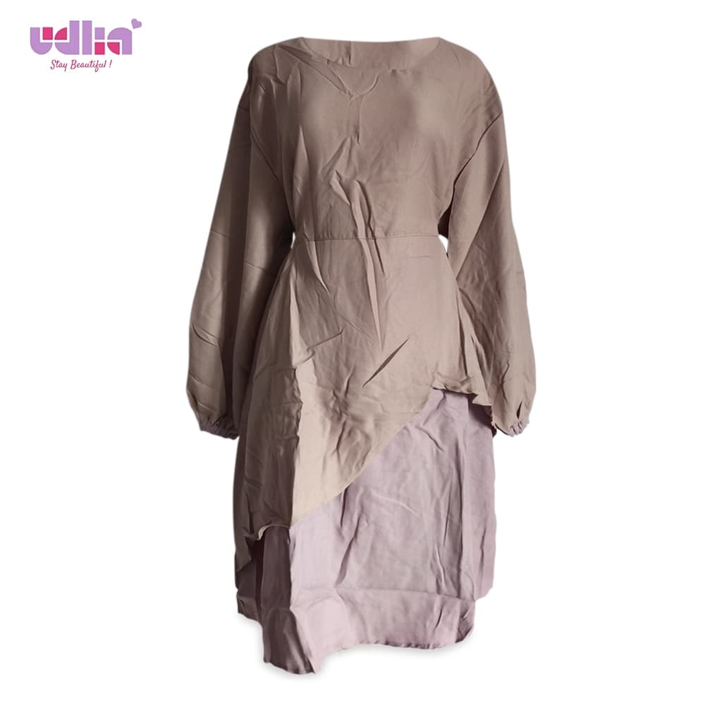 Premium Long Dress with Modest Sleeves 2