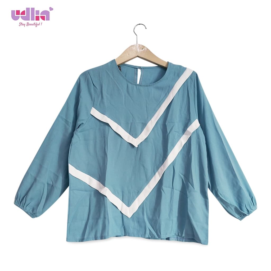 Modern Modest Blouse with Layering 1